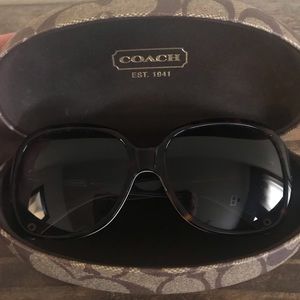 Coach tortoiseshell sunglasses